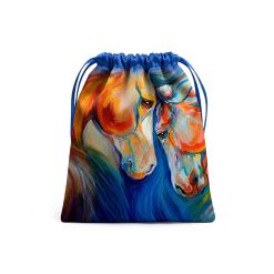 Stirrup Bag - Twin Horses - STP6002