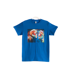 T3-Shirt - Twin Horses
